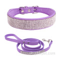 luxus diamant weiches hundehalsband match